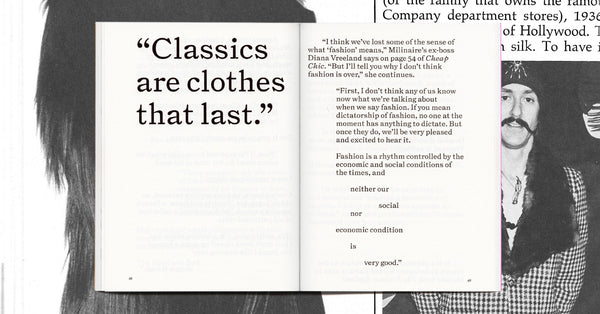 You gotta keep your head straight about clothes - Dal Chodha