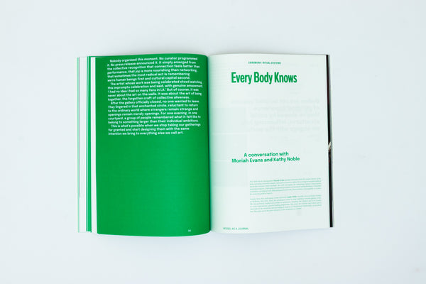 As a Journal. Issue 9: Vessel.