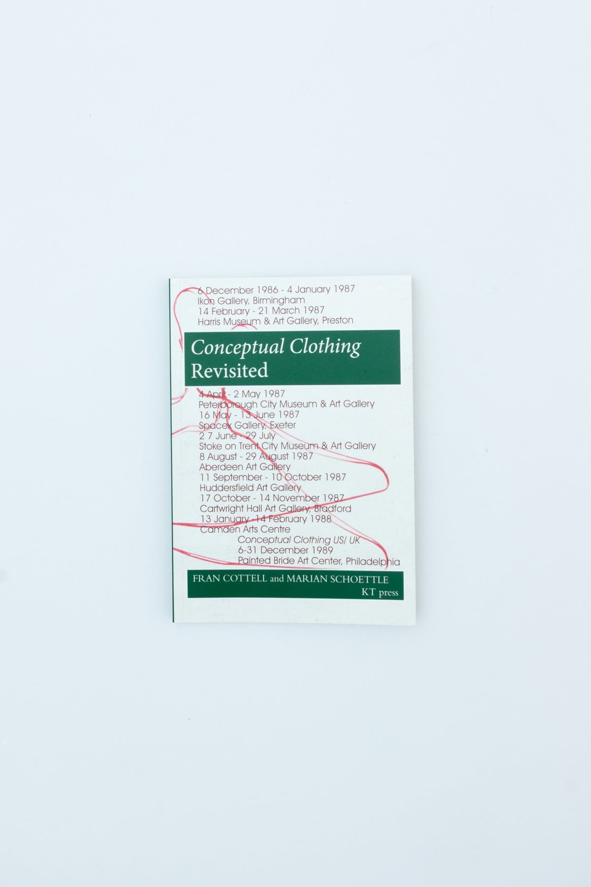 Conceptual Clothing Revisited - Fran Cotter and Marion Schoettle