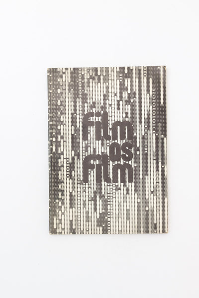 Film as Film. Formal Experiment in Film 1910-1975. - Philip Drummond