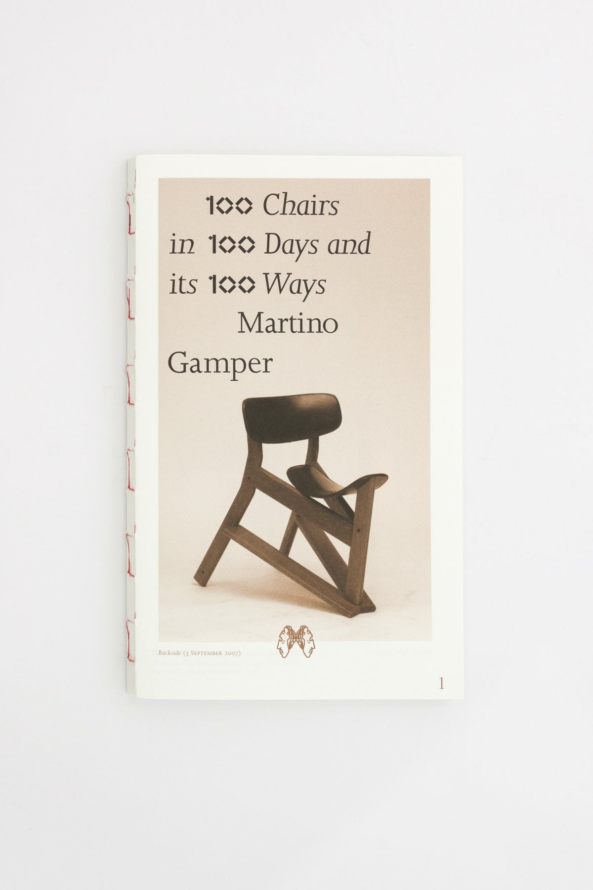 100 Chairs in 100 Days and its 100 Ways (5th edition, 5th size) - Martino Gamper