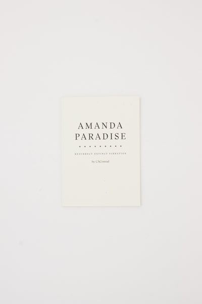 Amanda Paradise - CAConrad
