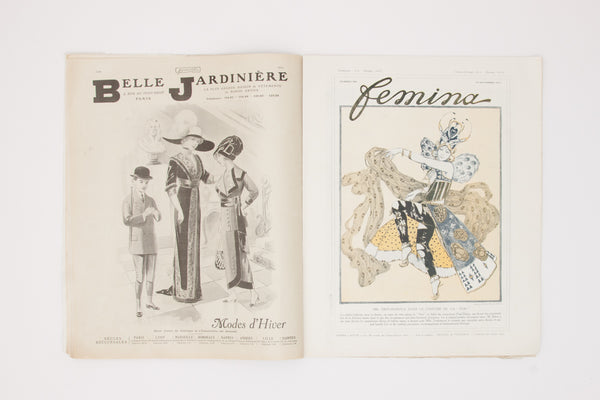 Two Issues of Femina Magazine. 1911.