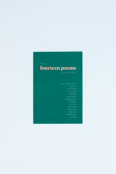 Fourteen Poems Issue 16.
