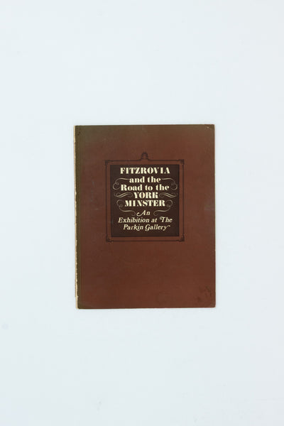 Fitzrovia and the Road to the York Minster. - Ruthven Todd
