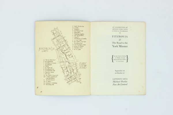 Fitzrovia and the Road to the York Minster. - Ruthven Todd
