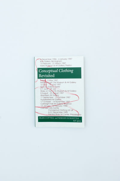 Conceptual Clothing Revisited - Fran Cotter and Marion Schoettle