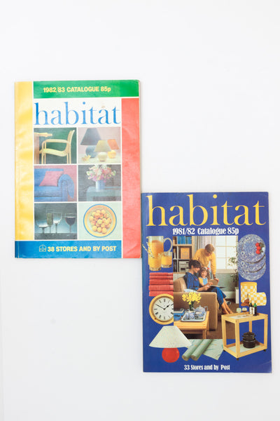 Two Issues of the Habitat Catalogue. 1981-1983.