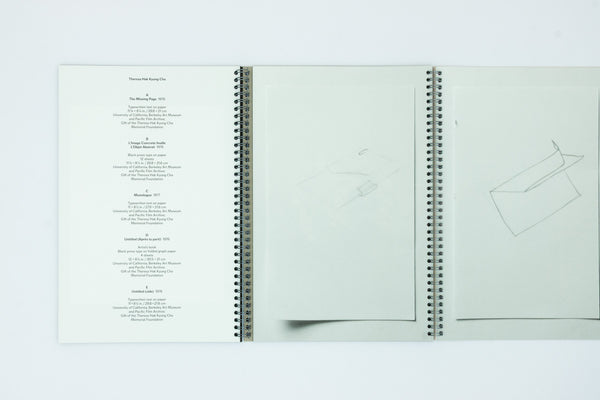 distinguish the limit from the edge - Theresa Hak Kyung Cha & Jimmy Robert