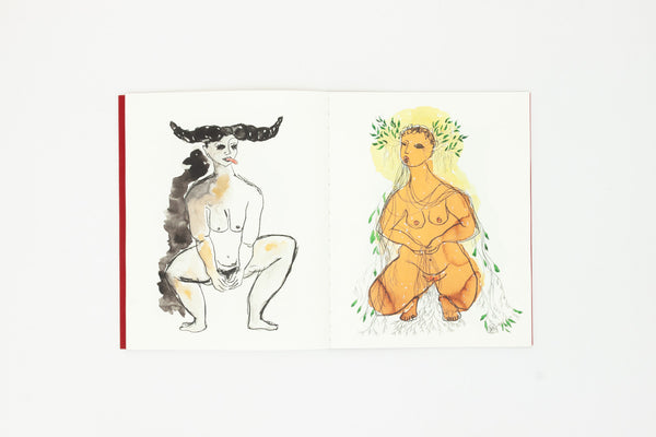 Buffalo and Lady of Plants - Rosana Paulino