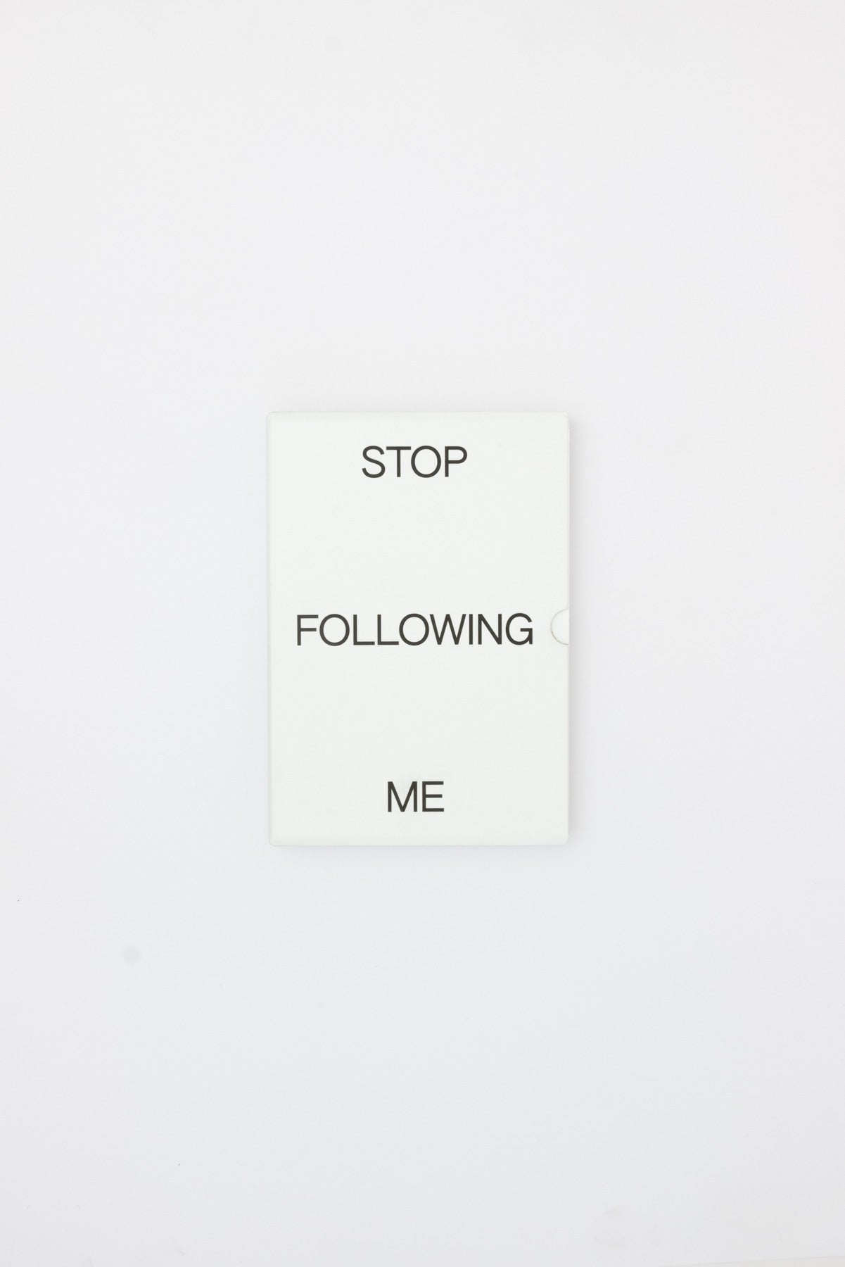 Stop Following Me - David Luraschi