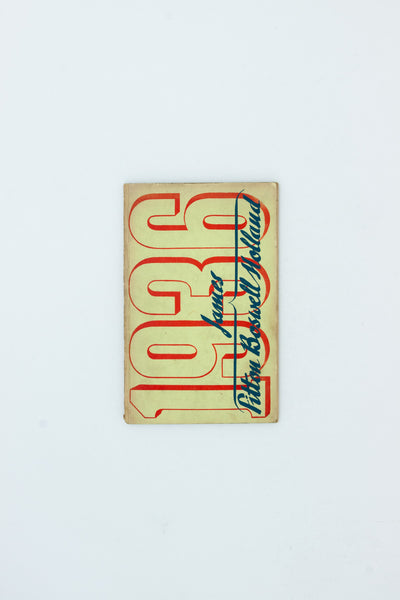 A Calendar - James Fitton, James Boswell & James Holland