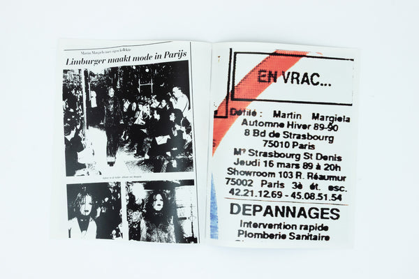 Maison Martin Margiela A/W 1989-90 VHS Zine.