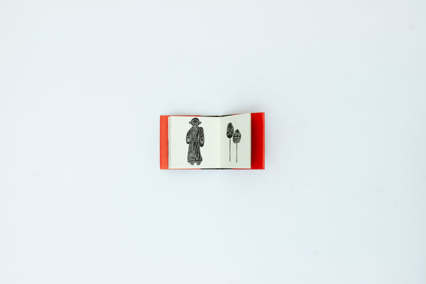 Set of Four Japanese Miniature Books