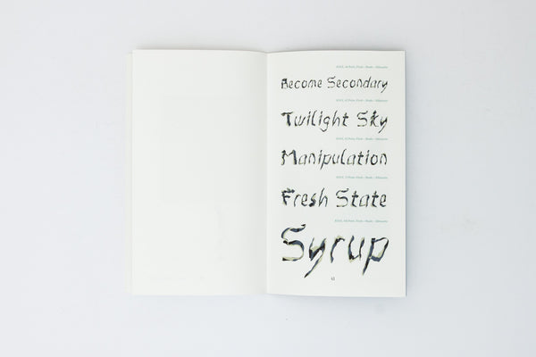 KOOL. A Type Specimen. - Magali Reus