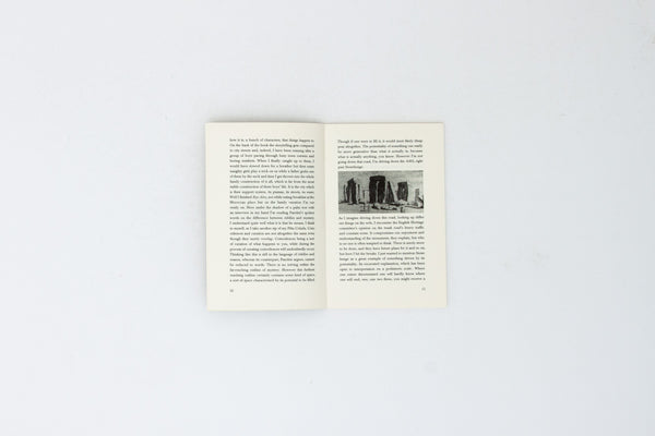 City guide: novelistic simulations of some everyday places - Carla Wessung