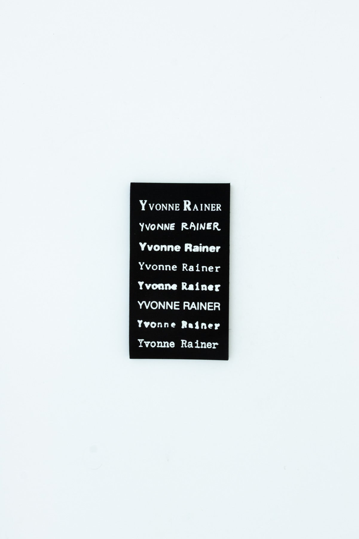Privilege - An Yvonne Rainer Filmography