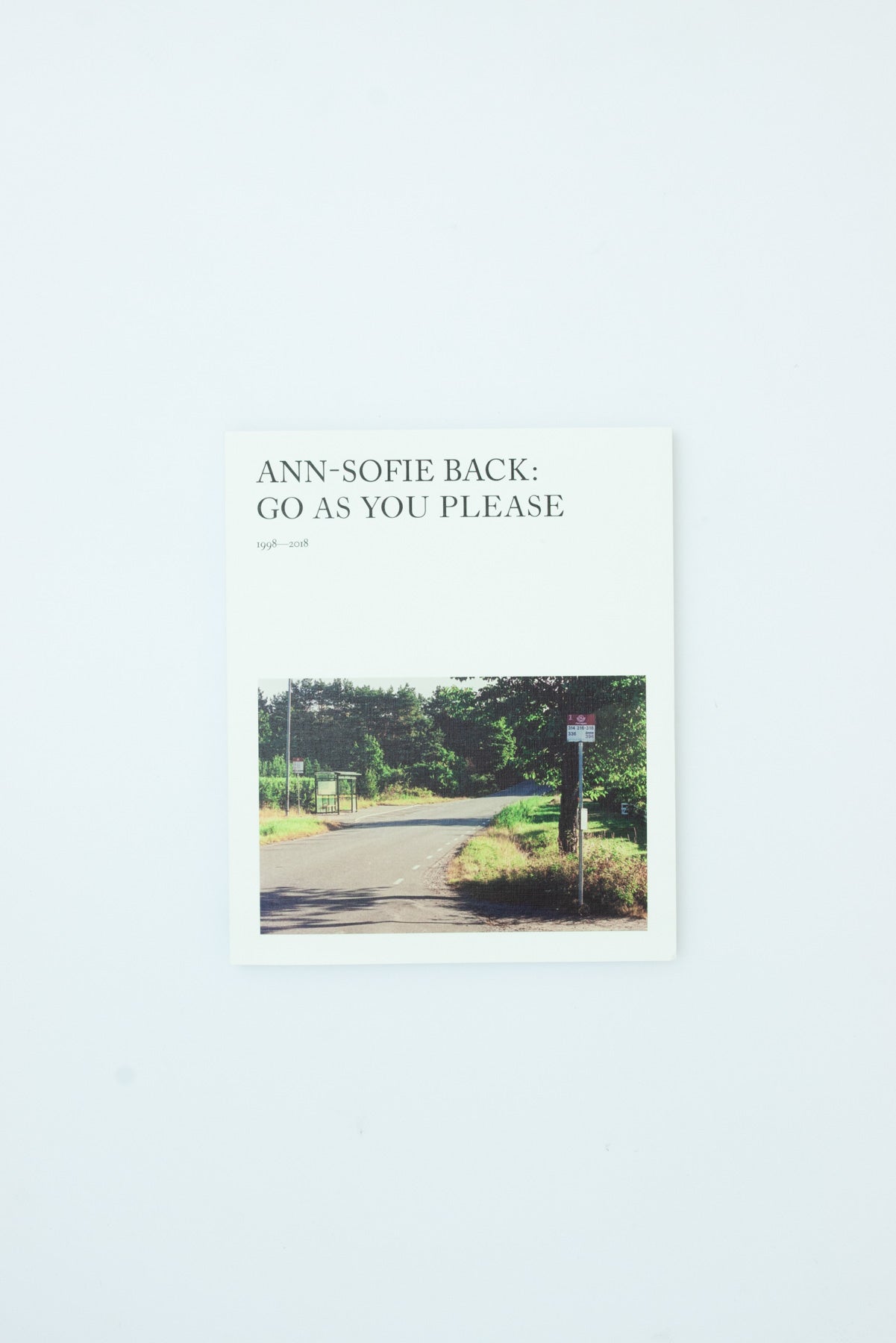 Go As You Please, 1998-2018 - Ann-Sofie Back