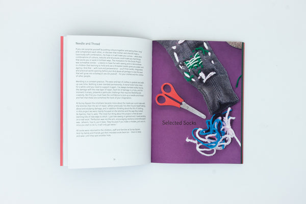 SOCKS imaginative mending - Celia Pym