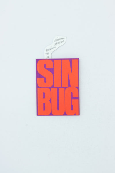 SIN BUG - CAConrad