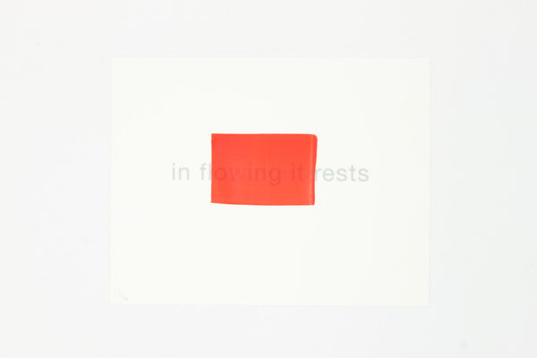 Flowing - Callum Innes & Thomas A Clark