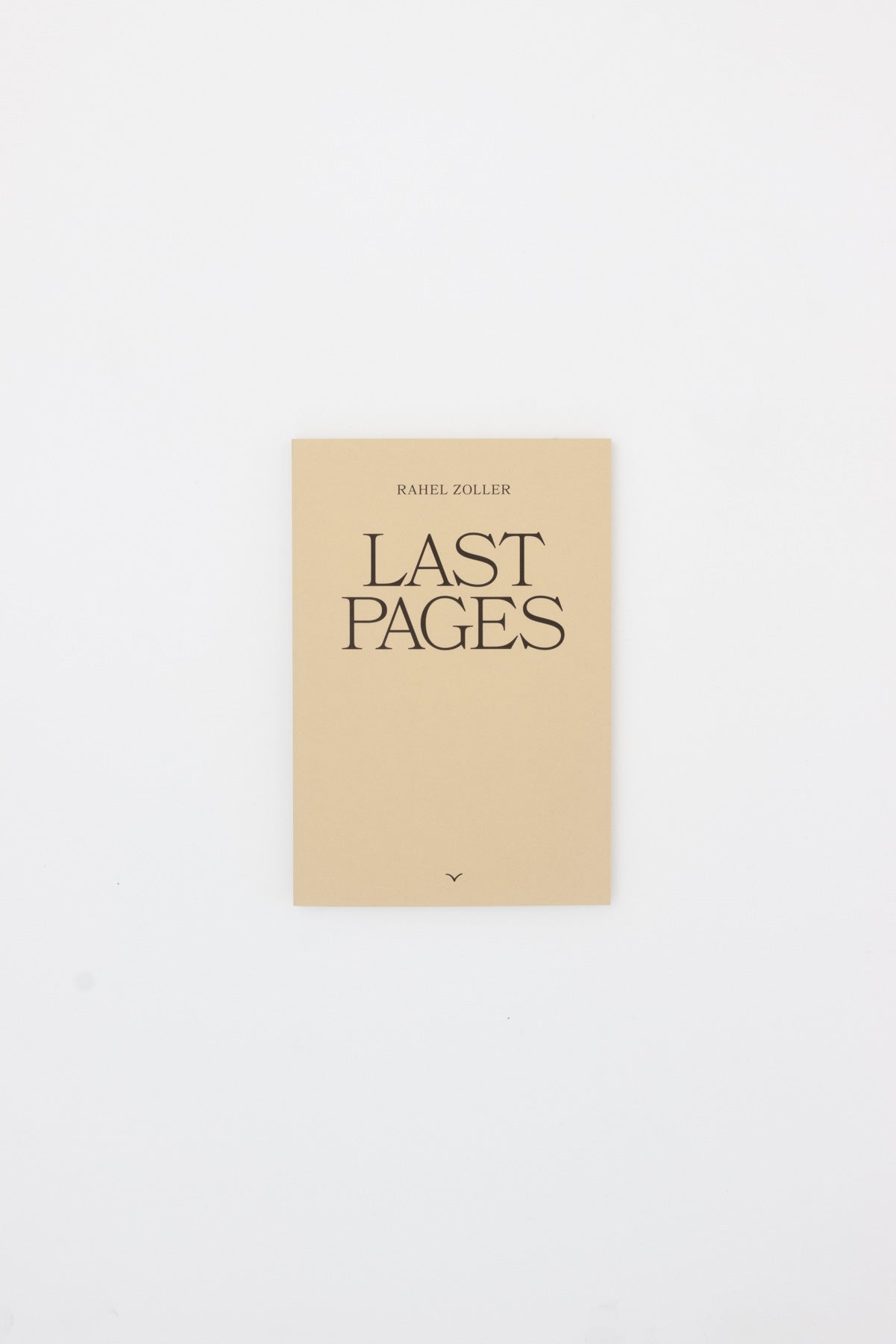 Last Pages - Rahel Zoller