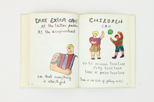 AIDS. You Can't Catch It Holding Hands. - Niki de Saint Phalle