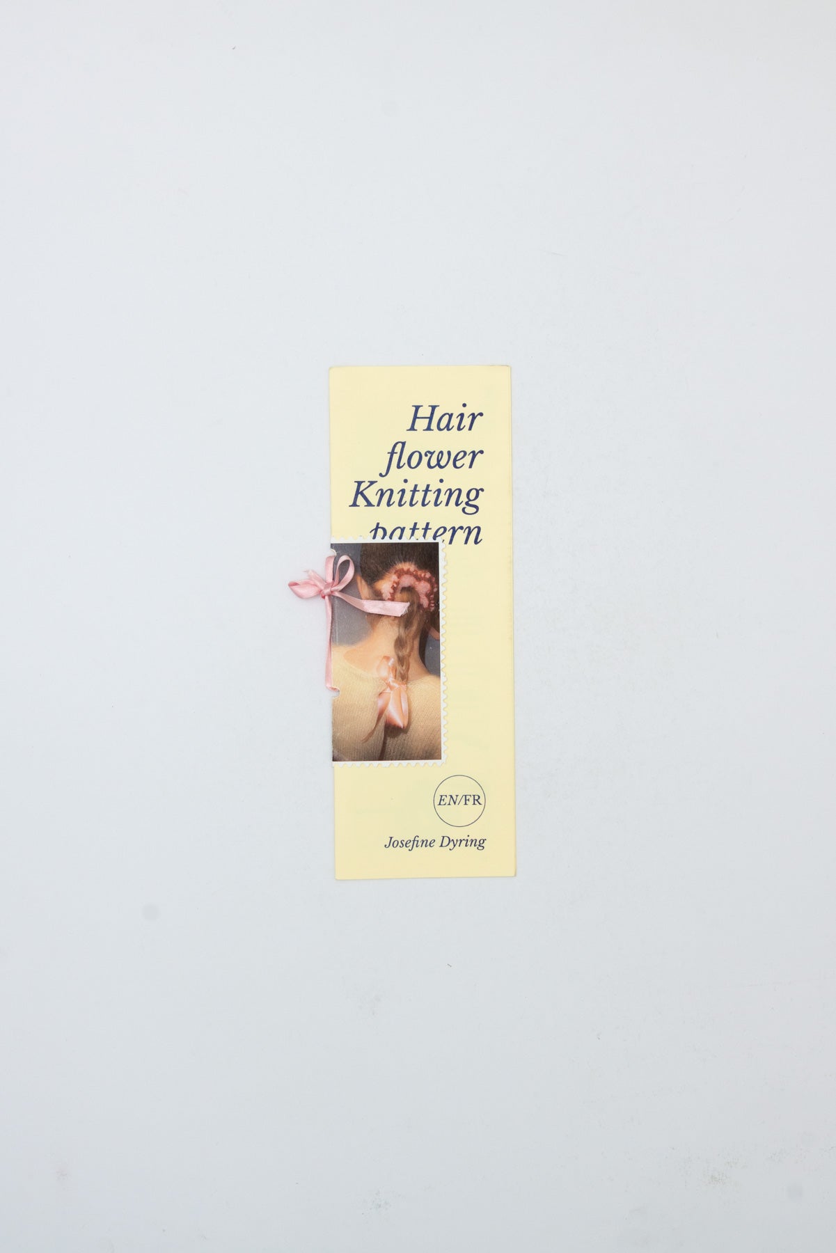 Hair Flower Knitting Pattern - Josefine Dyring