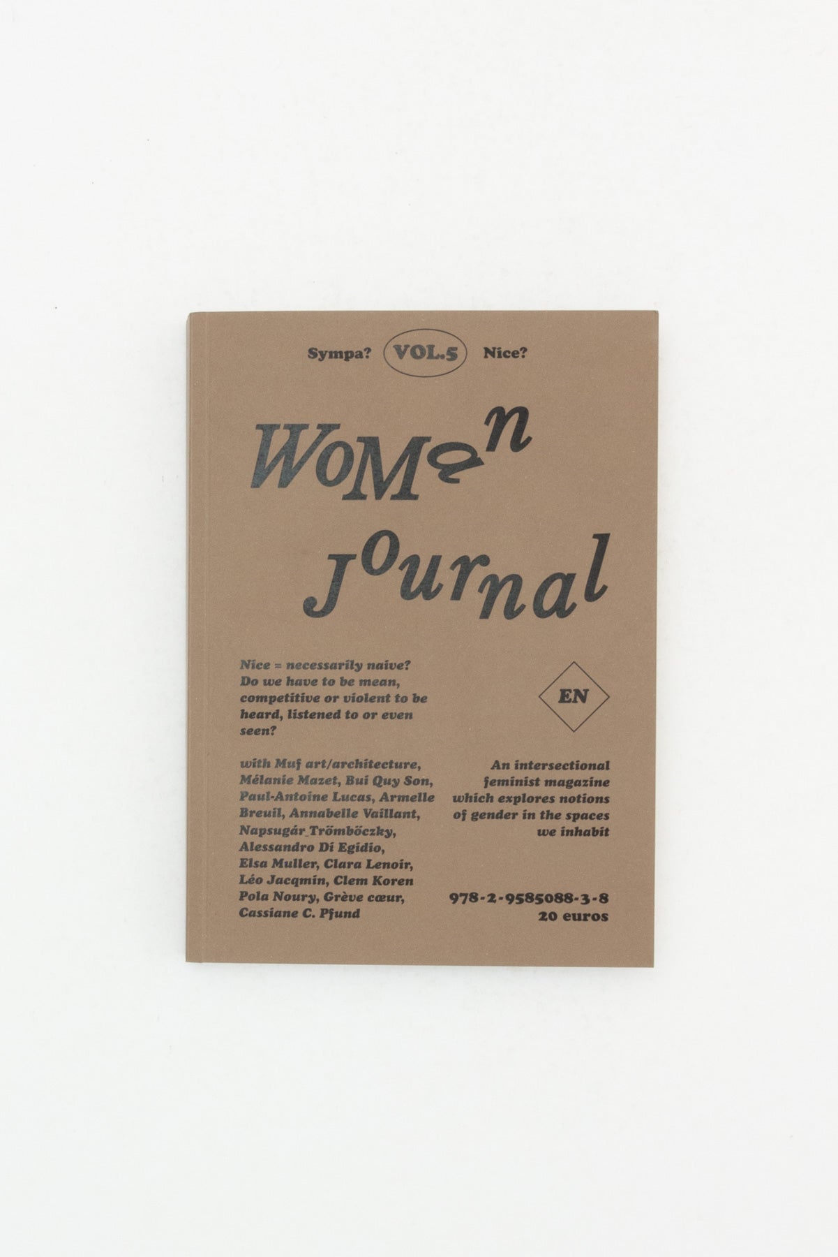 Woman Journal. Vol 5: Sympa? / Nice?