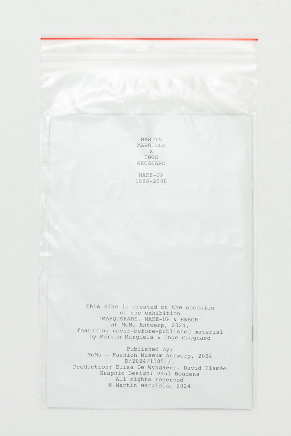 Martin Margiela X Inge Grognard Make-Up 1988-2008