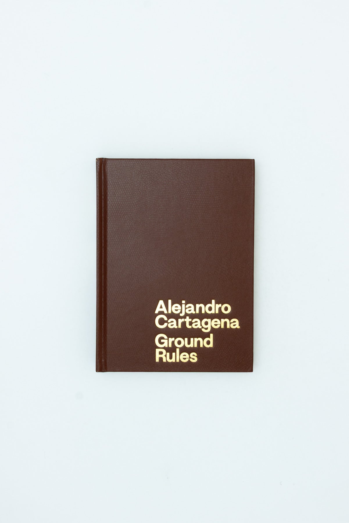 Ground Rules - Alejandro Cartagena