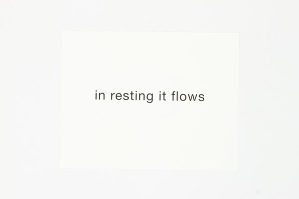 Flowing - Callum Innes & Thomas A Clark