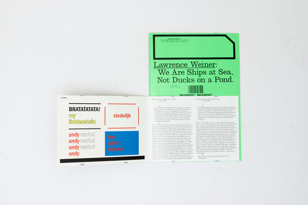 Revue Faire 49 - Lawrence Weiner