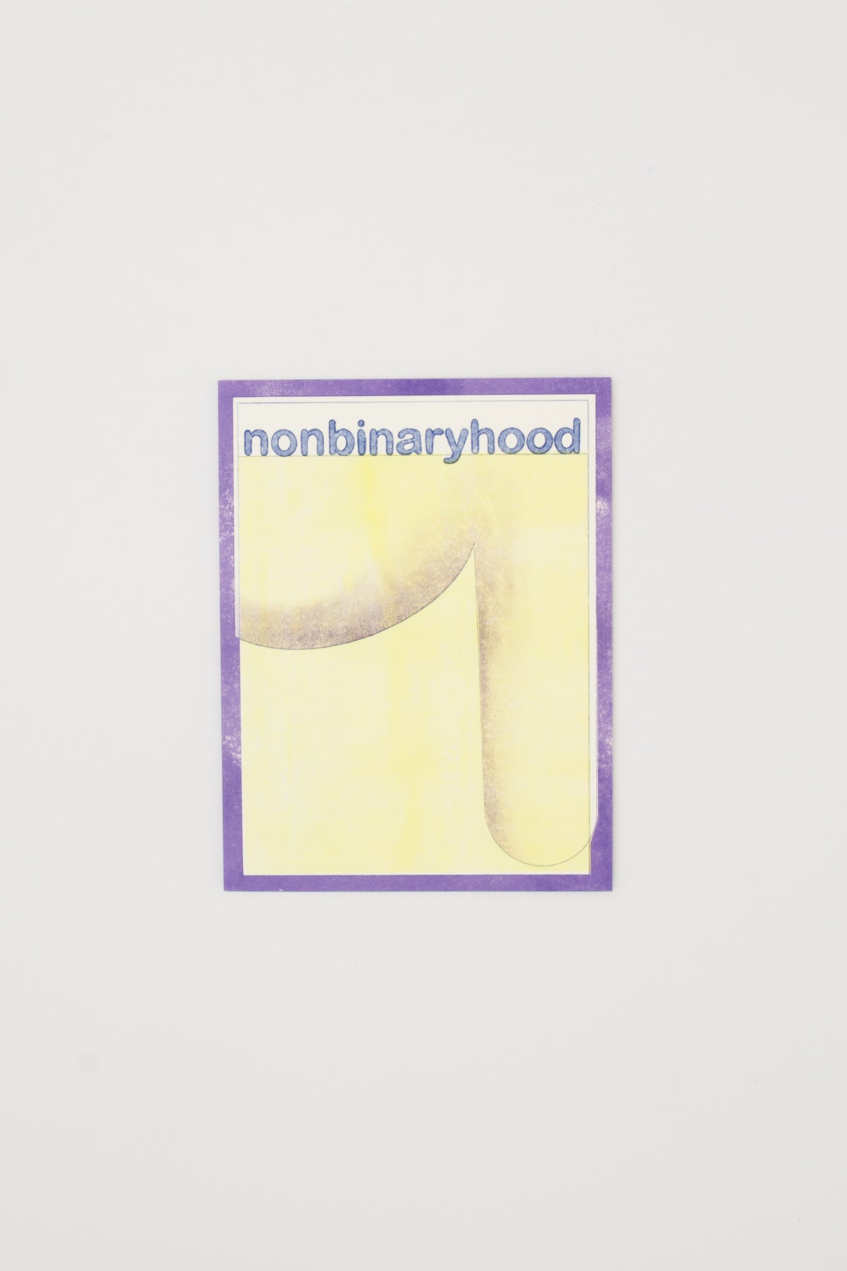 Nonbinaryhood - Aki Hassan