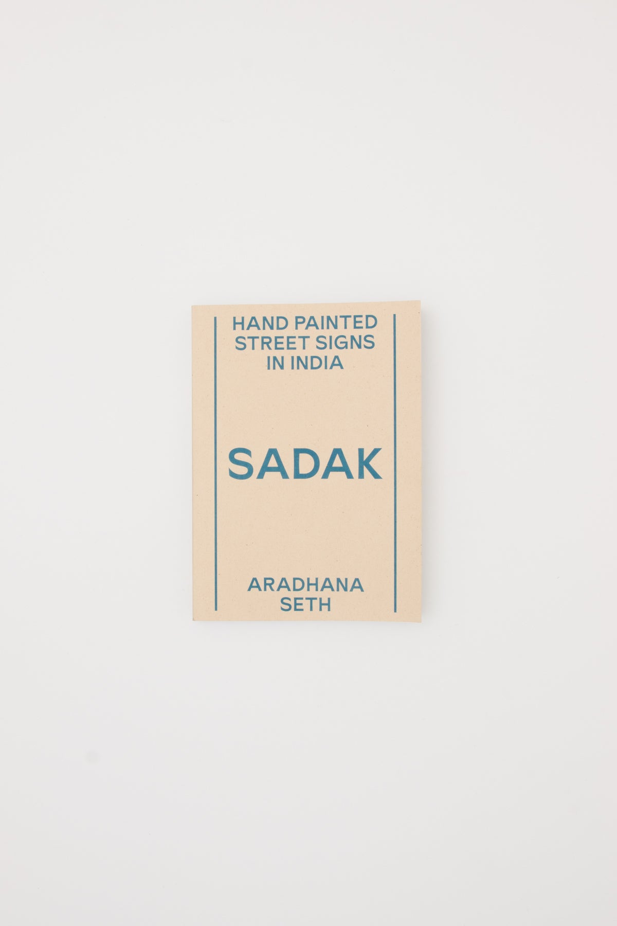 SADAK. Hand painted street signs in India. - Aradhana Seth