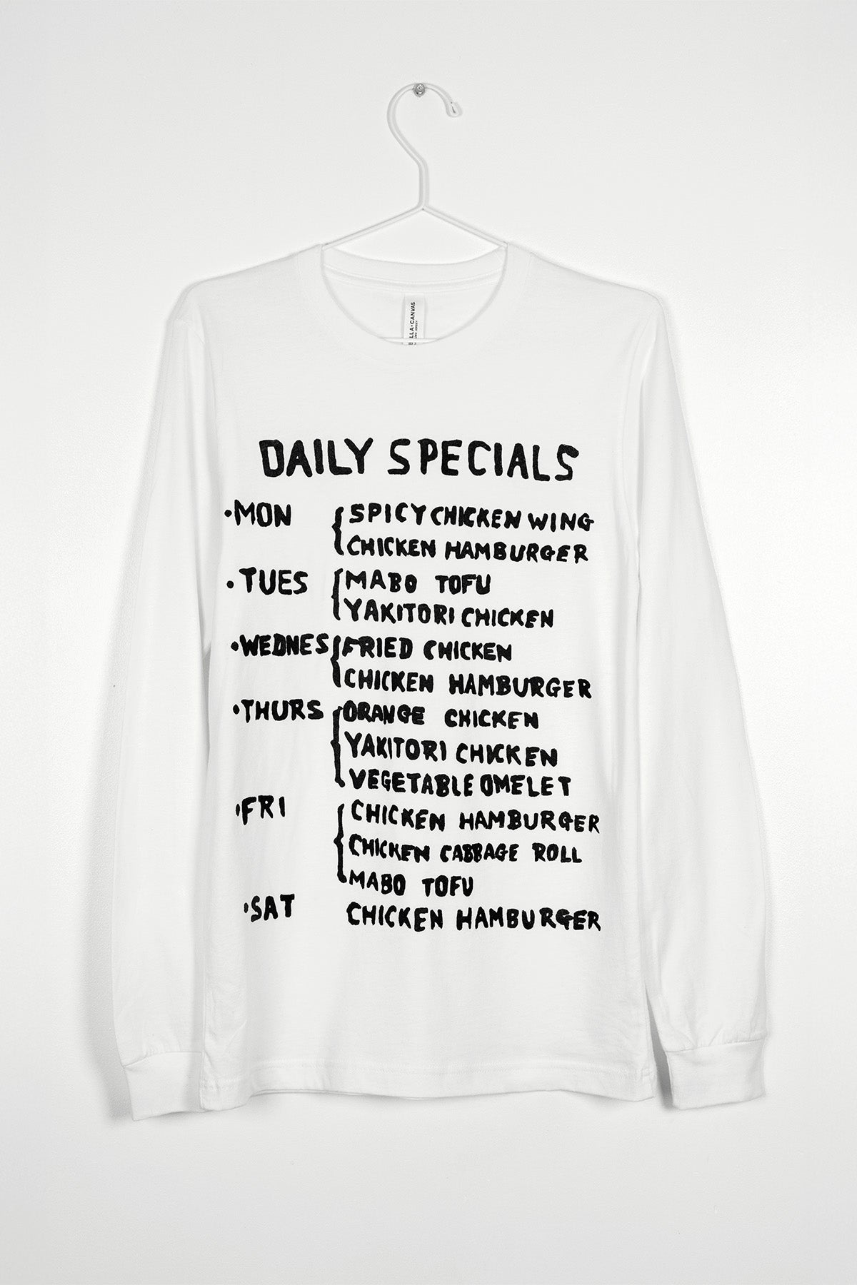 Daily Specials Tee - David Horvitz