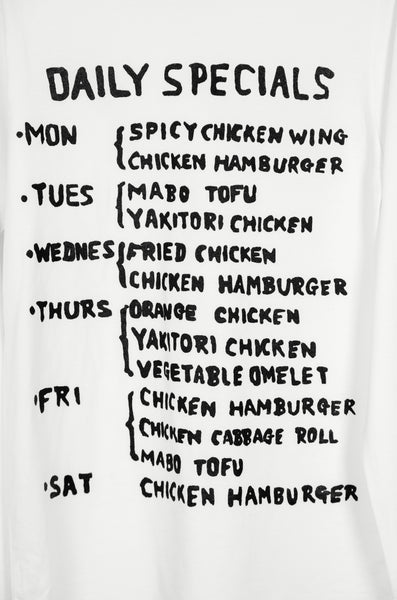 Daily Specials Tee - David Horvitz