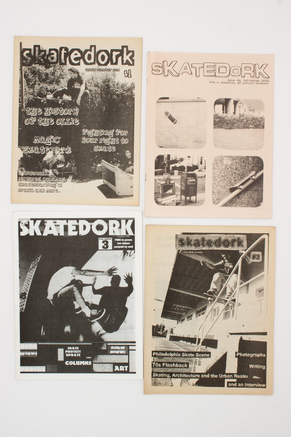 Skatedork. Issues 1-4.