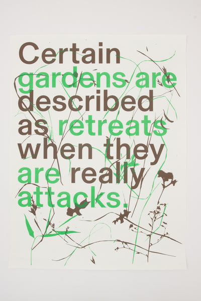 Certain Gardens - David Horvitz