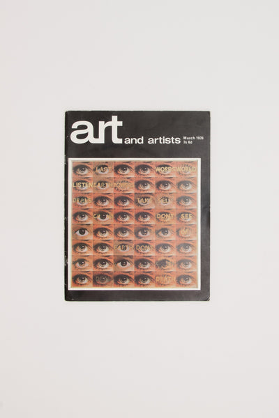 Art and Artists. March 1970.