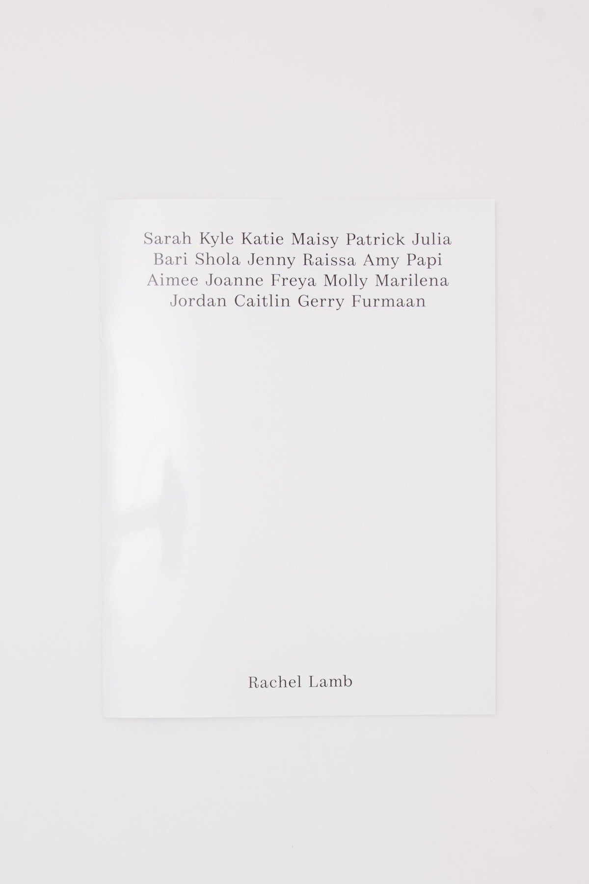 Glasgow - Rachel Lamb