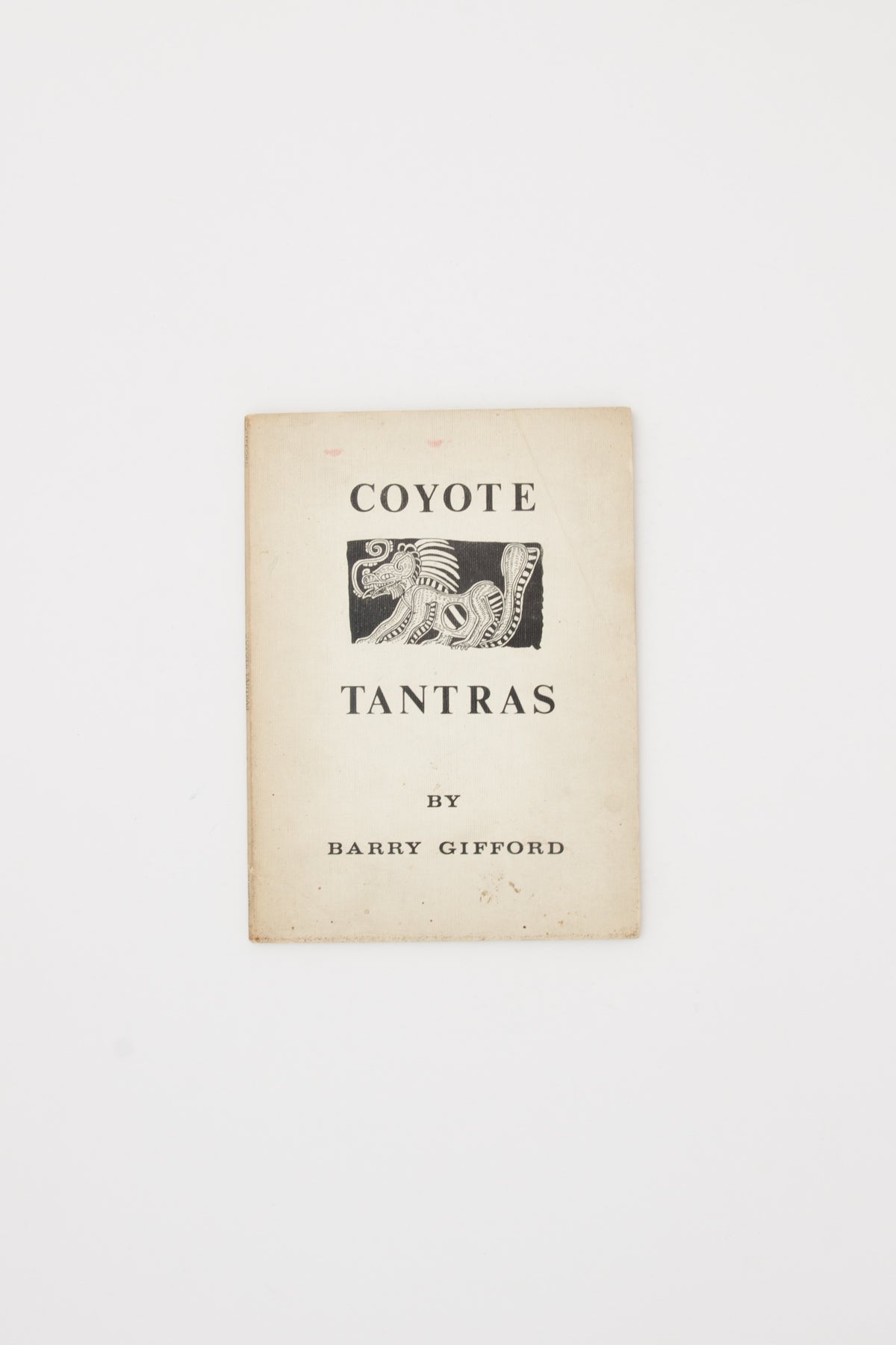 Coyote Tantras - Barry Gifford