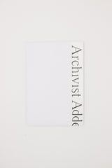Archivist Addendum