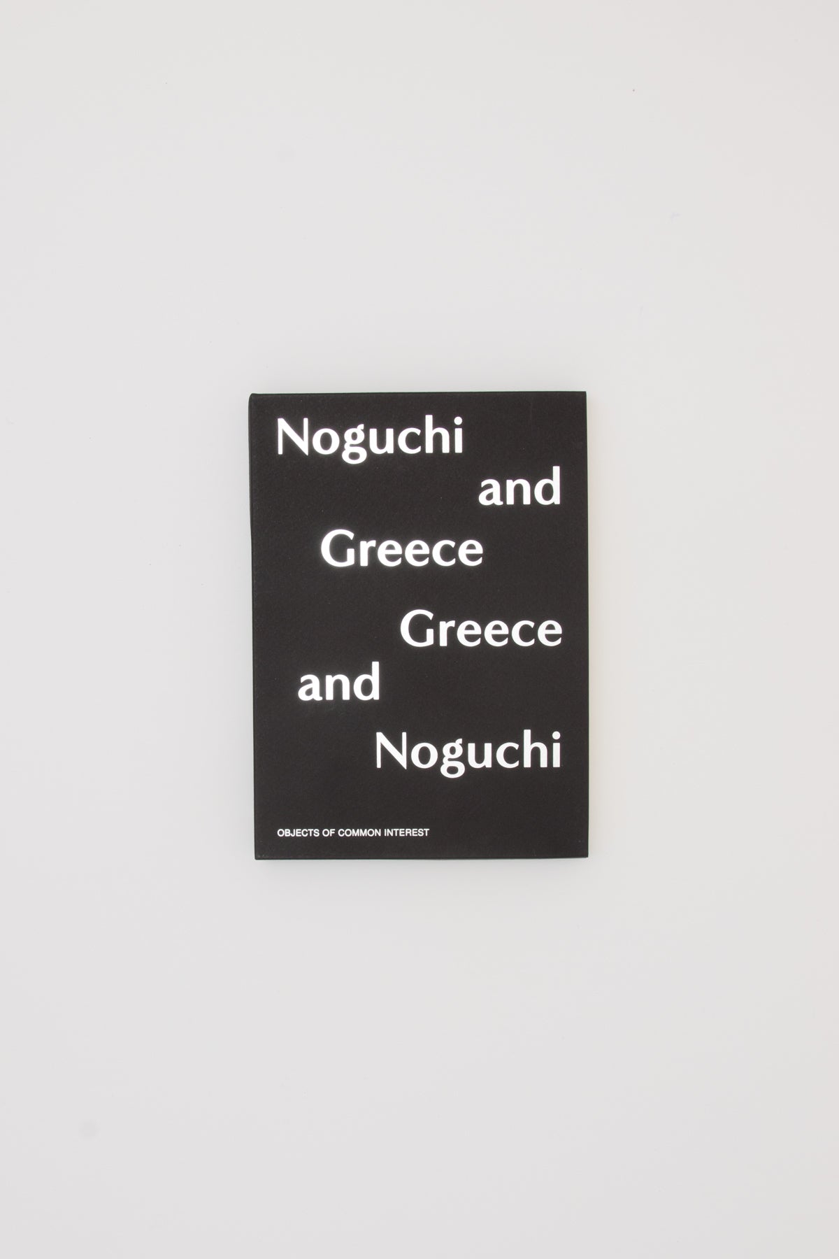 Noguchi and Greece, Greece and Noguchi - Objects of Common Interest