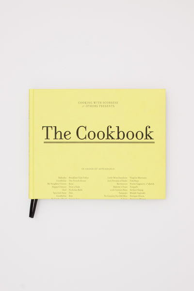Cooking with Scorsese - The Cookbook