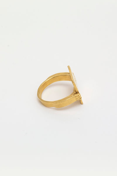 Meaningless Ring in Gold - Lucy Clout