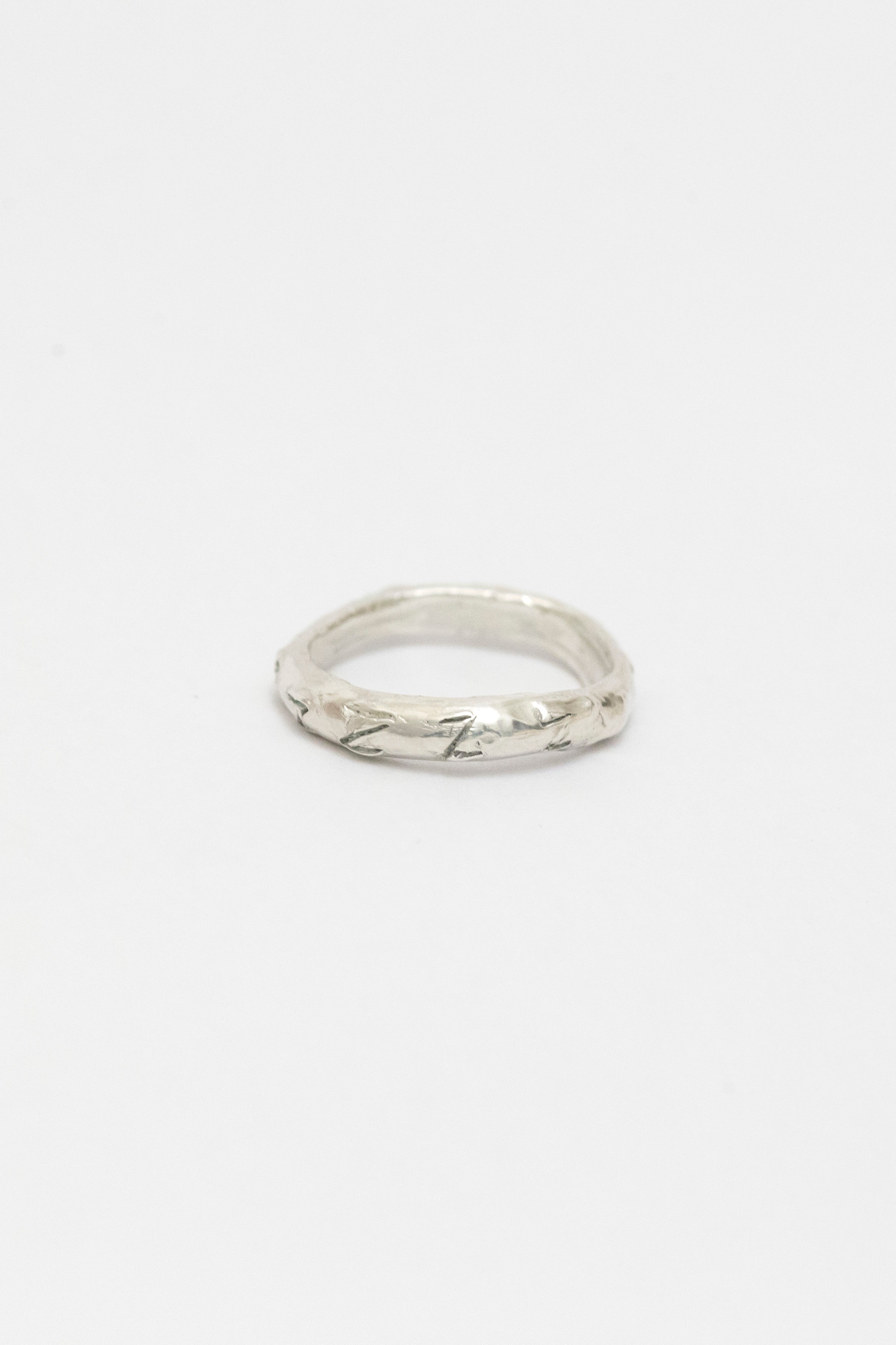 Good Sleep Rings (Z Z Z Z Z Z Z Z Z Z) in Silver - Lucy Clout